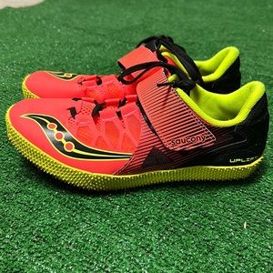 Saucony uplift High Jump Cleat.Size 6.5 unisex